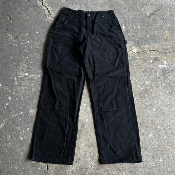Carhartt Other - Carhartt black double knee work wear carpenter pants